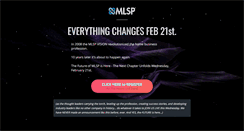 Desktop Screenshot of mlsplive.org